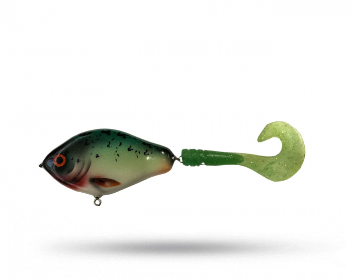 Pewe Brax Tail - Splatter Tiger i gruppen Fiskedrag / Tailbeten hos Örebro Fiske & Outdoor AB (Pewe Braxtail Splatter)